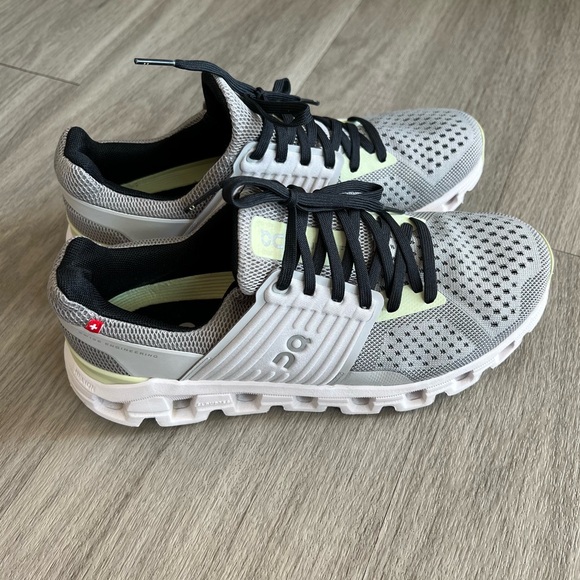 On Cloudswift Alloy/Glacier Gray CloudTec Running Shoe Sneaker Women’s 7.5 - Picture 8 of 8